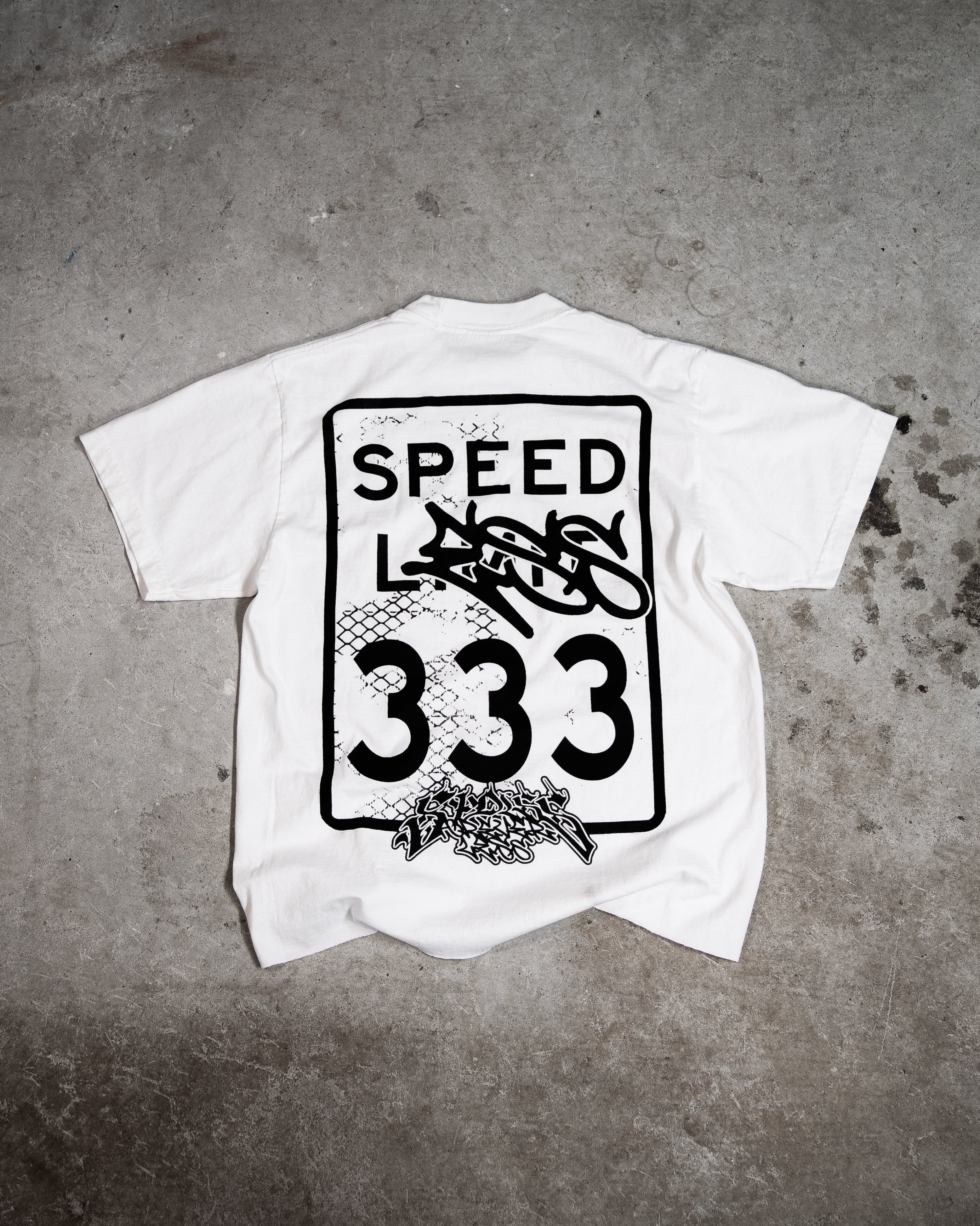 Speed Limit Tee - White