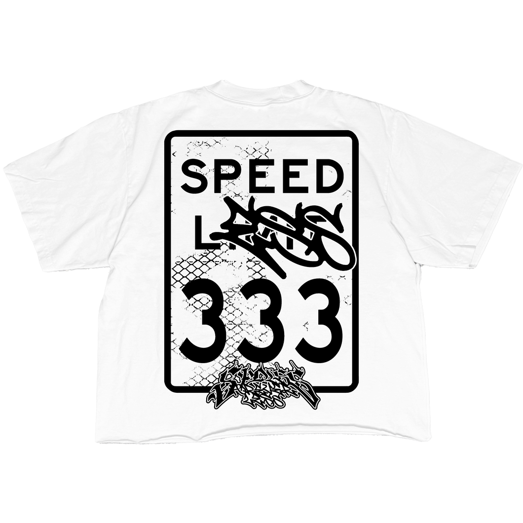 Speed Limit Tee - White